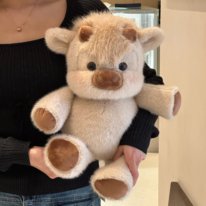 Velou™ — Peluche Mucca che Corre